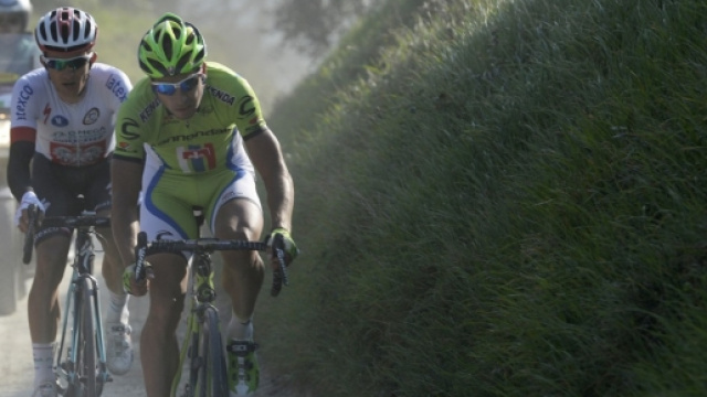 Sagan alla Strade Bianche due anni fa - LaPresse