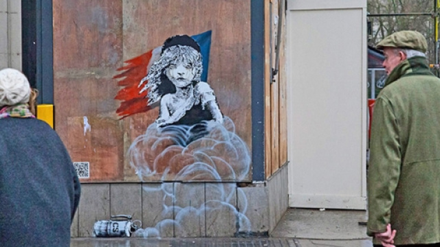 Ultima oper di Banksy trovata a Londra
