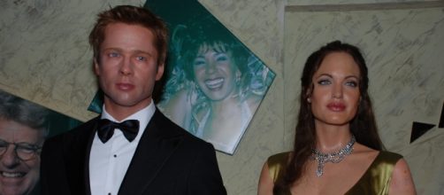 Gli attori americani Brad Pitt e Angelina Jolie