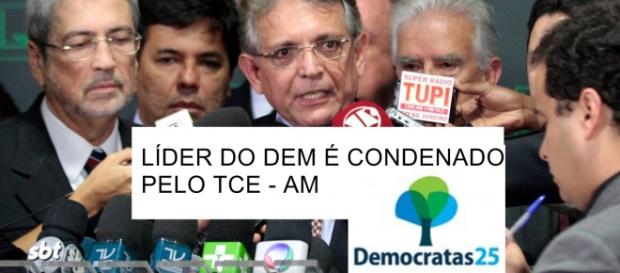 Líder do DEM é condenado pelo TCE Líder do DEM é condenado pelo TCE