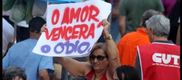 Manifestação pela democracia - sexta-feira Manifestação pela democracia - sexta-feira
