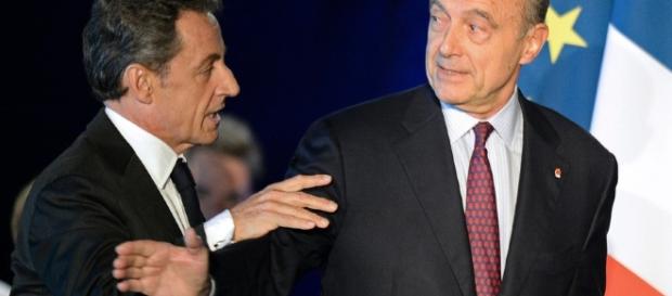 Nicolas Sakorzy et Alain Juppe Nicolas Sakorzy et Alain Juppe