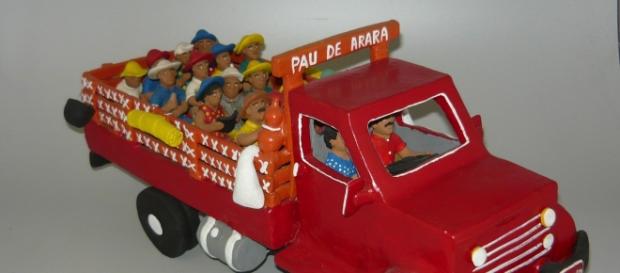 Viajantes no pau de arara, de Manuel Eudócio Viajantes no pau de arara, de Manuel Eudócio