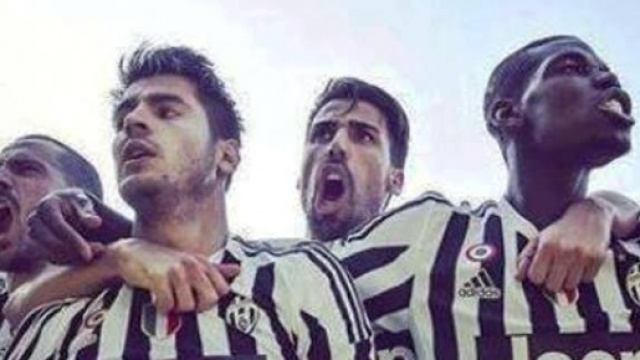 Morata-gol, l'esultanza bianconera