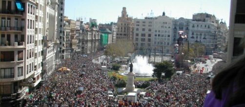 'Fiesta de las Fallas', celebre festa valenciana