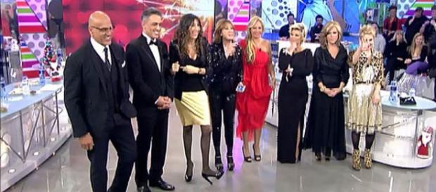 Algunos de los colaboradores de Sálvame Algunos de los colaboradores de Sálvame