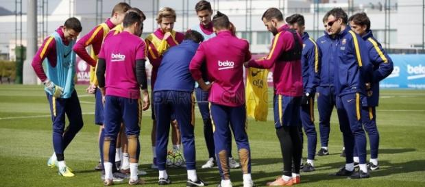 Entrenamiento 22/03/16 Fuente: Miguel Ruiz FCB Entrenamiento 22/03/16 Fuente: Miguel Ruiz FCB