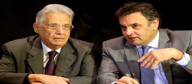 Fernando Henrique Cardoso e Aécio Neves Fernando Henrique Cardoso e Aécio Neves