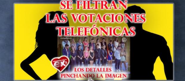 Filtración de la votación de la gente Filtración de la votación de la gente