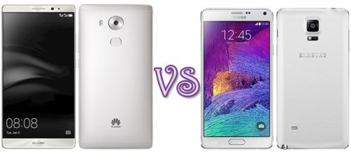 Huawei Mate 8 vs Samsung Galaxy Note 4