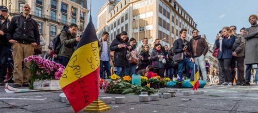 Il dolore di Bruxelles dopo gli attentati.