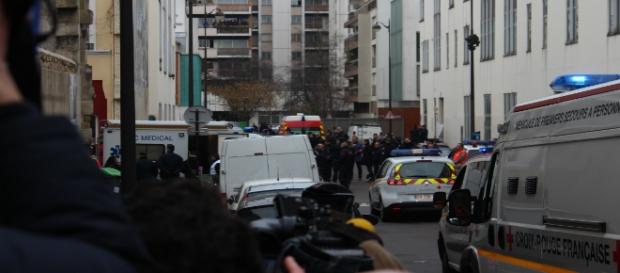 Blitz della gendarmeria durante l'attacco terroristico. Blitz della gendarmeria durante l'attacco terroristico.