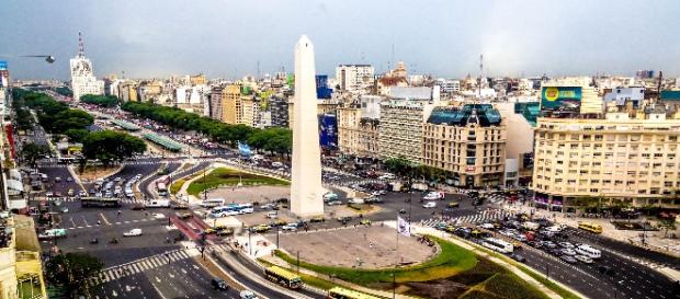 Buenos Aires en su visita aérea Buenos Aires en su visita aérea