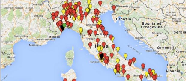 Fonte: www.retelabuso.org, pedofilia della chiesa in Italia Fonte: www.retelabuso.org, pedofilia della chiesa in Italia