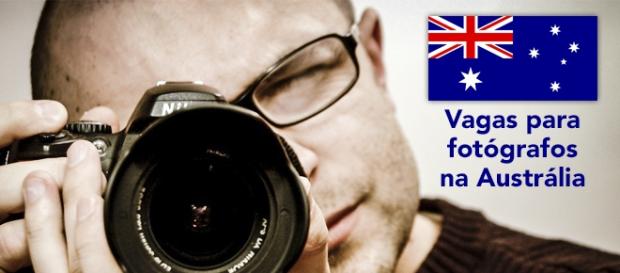 Vagas para fotógrafos na Austrália. Vagas para fotógrafos na Austrália.