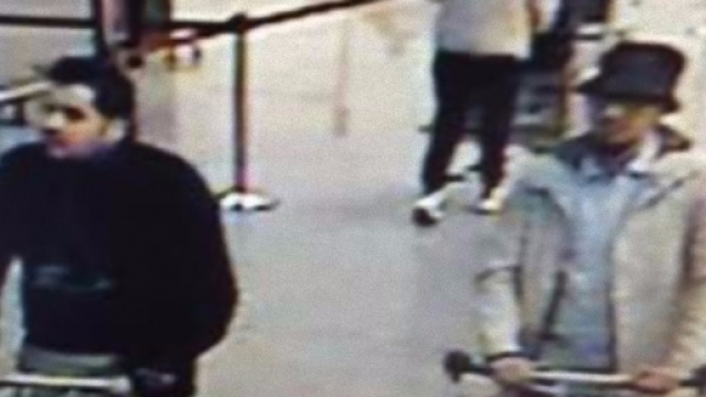 L'uomo col cappello, ricercato dalla polizia belga