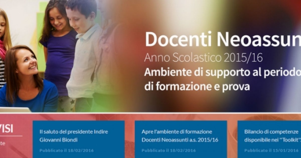 Anno Di Prova E Formazione Docenti Neoassunti 2015/16: Quali Attività ...