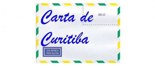 Carta de Curitiba esqueta debate político Carta de Curitiba esqueta debate político