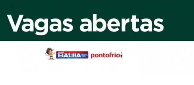 'Casas Bahia', 'Ponto Frio' e 'Lojas Colombo' abrem vagas 'Casas Bahia', 'Ponto Frio' e 'Lojas Colombo' abrem vagas