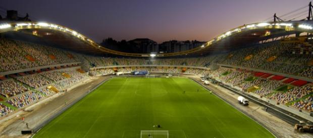 Estádio Municipal Dr. Magalhães Pessoa em Leiria, Portugal Estádio Municipal Dr. Magalhães Pessoa em Leiria, Portugal