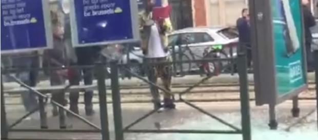 Lugar donde se realizo la detención en el barrio Schaerbeek Lugar donde se realizo la detención en el barrio Schaerbeek