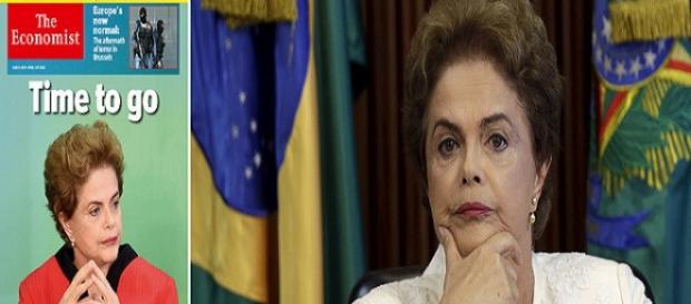 Revista defende a saída de Dilma para salvar o Brasil Revista defende a saída de Dilma para salvar o Brasil