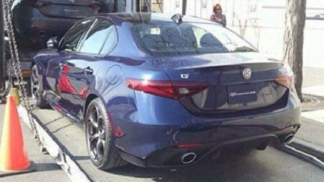 Alfa Romeo Giulia T.i e T.I. Q4 spy da New York.
