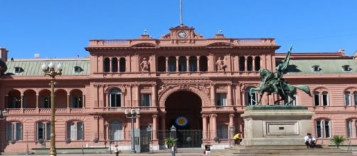 Casa Rosada del Gobierno Argentino.