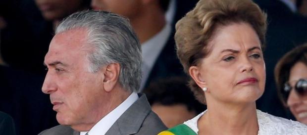 Dilma Temer: lados opostos no impeachment Dilma Temer: lados opostos no impeachment