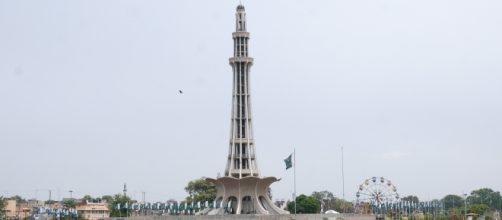 L'Iqbal Park di Lahore in Pakistan