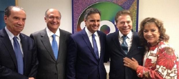 Silvio Santos disse que Lula é quem divide o Brasil. Silvio Santos disse que Lula é quem divide o Brasil.