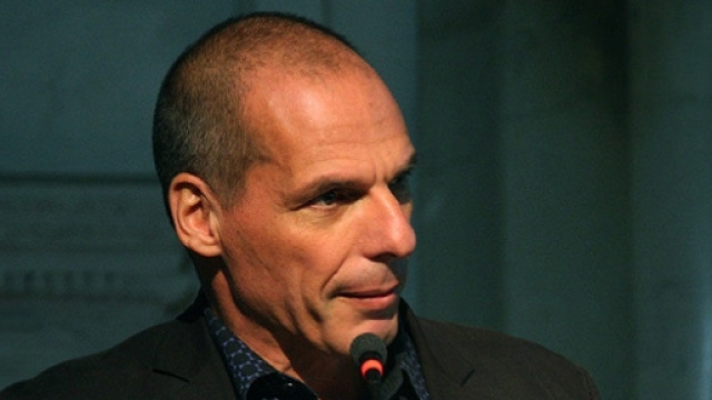 L'ex minitro greco Yanis Varoufakis