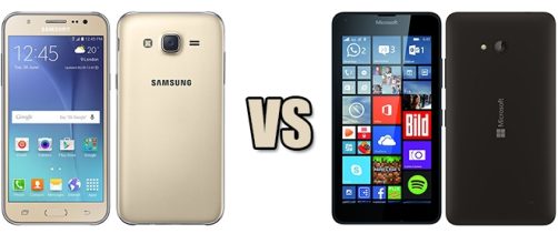 Samsung Galaxy J5 vs Microsoft Lumia 640