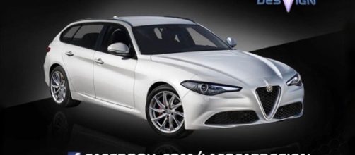 Alfa Romeo Giulia Sportwagon: render by Laco Design