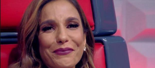 Ivete Sangalo chora na final do The Voice Ivete Sangalo chora na final do The Voice