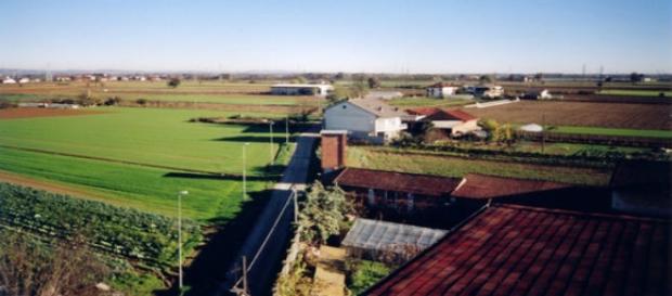 La campagna della frazione Tuninetti di Carmagnola La campagna della frazione Tuninetti di Carmagnola