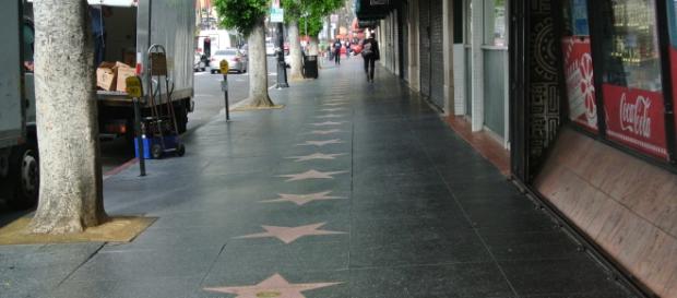 Calçada da fama em Los Angeles - Estados Unidos Calçada da fama em Los Angeles - Estados Unidos