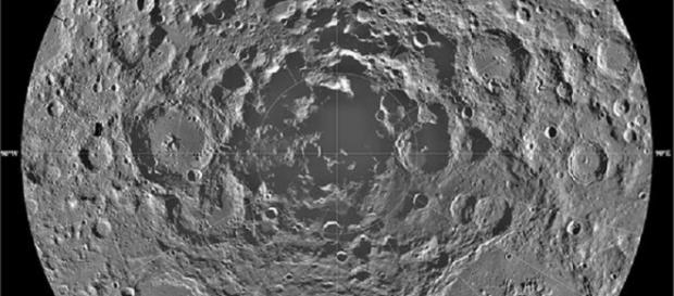 The lunar south pole (Credit NASA) The lunar south pole (Credit NASA)