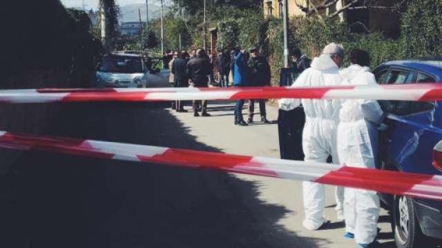 Il luogo dell'agguato in via Falsomiele