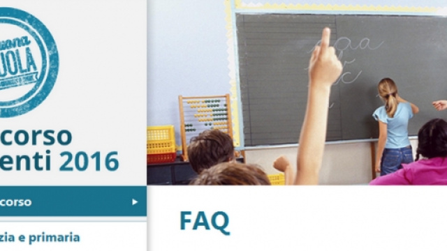 Le FAQ Miur sul concorso scuola 2016