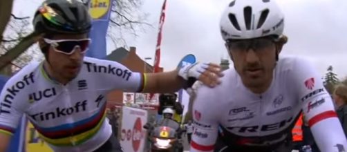 Sagan e Cancellara, due dei grandi favoriti