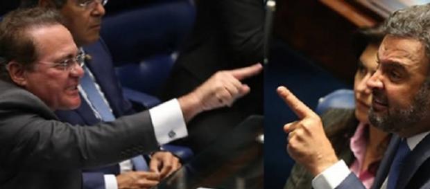 Bate boca no Senado ocasiona fim de sessão. Bate boca no Senado ocasiona fim de sessão.
