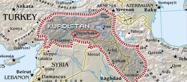 La estación de autobuses se encontraba en Diyarbakir, la principal ciudad del Kurdistán turco La estación de autobuses se encontraba en Diyarbakir, la principal ciudad del Kurdistán turco