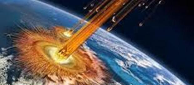 Meteors striking the Earth (Google) Meteors striking the Earth (Google)