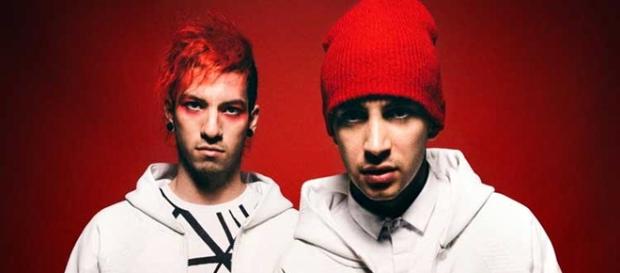 O duo norte-americano Twenty One Pilots O duo norte-americano Twenty One Pilots
