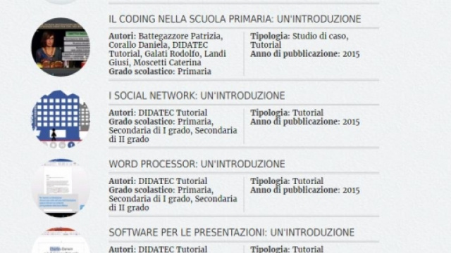 proposte didattiche con video tutorial