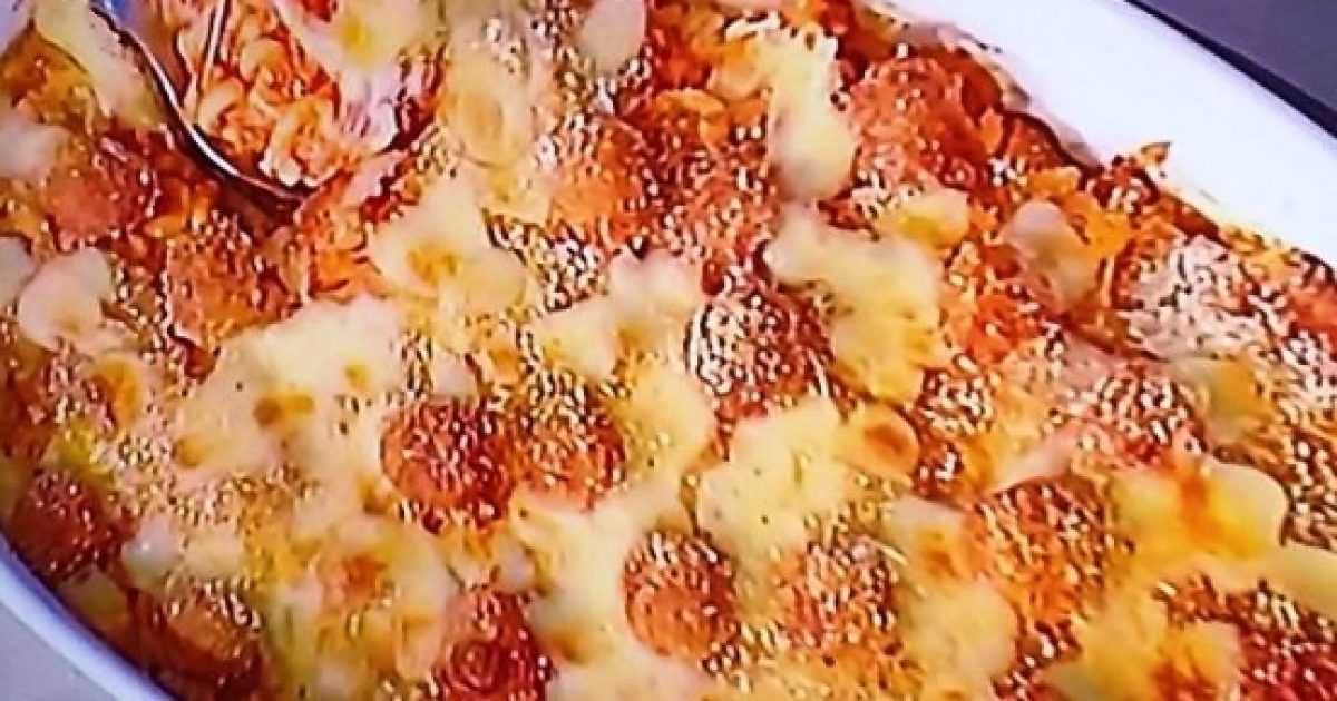 La Prova del Cuoco ricette 4 marzo timballo di gramigna con polpettine