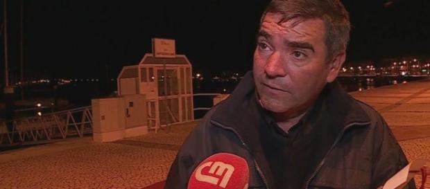Pai de Rodrigo Lapa em entrevista ao CM. Pai de Rodrigo Lapa em entrevista ao CM.