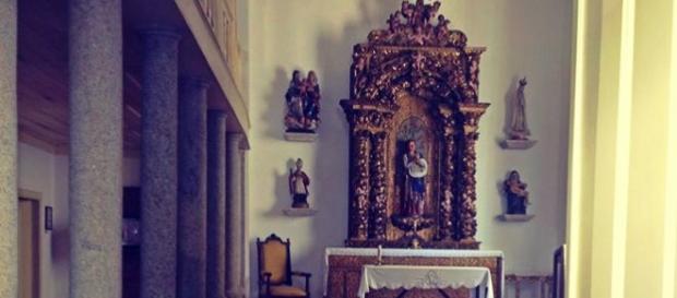 Interior recuperado da Capela de Santa Anastácia. Interior recuperado da Capela de Santa Anastácia.