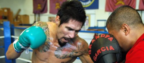 Antonio Margarito in allenamento